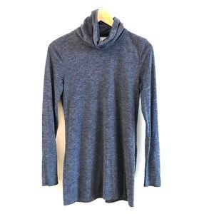 LOFT tunic sweater size small blue/grey color